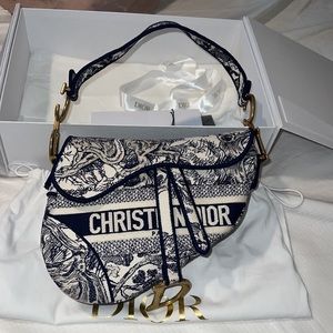 Brand new Dior Saddle Bag only worn a couple of times